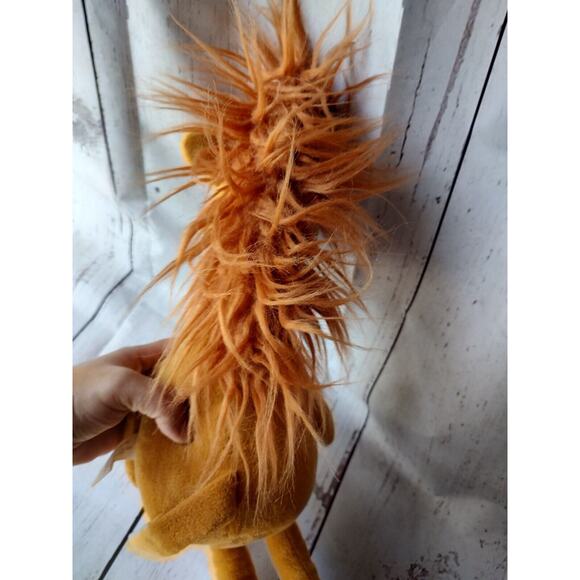 Hobby Lobby Plush Giraffe Long Lashes Fluffy Hair Long 18” Stuffed Animal - Picture 7 of 9